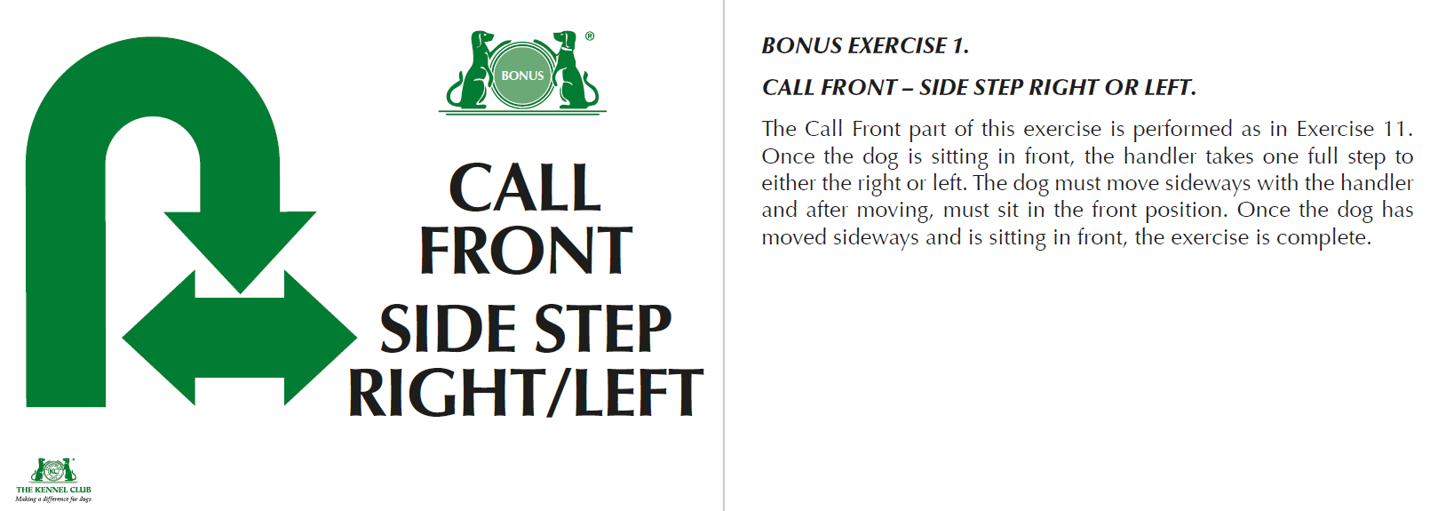 Call Front/Side Step/R/L