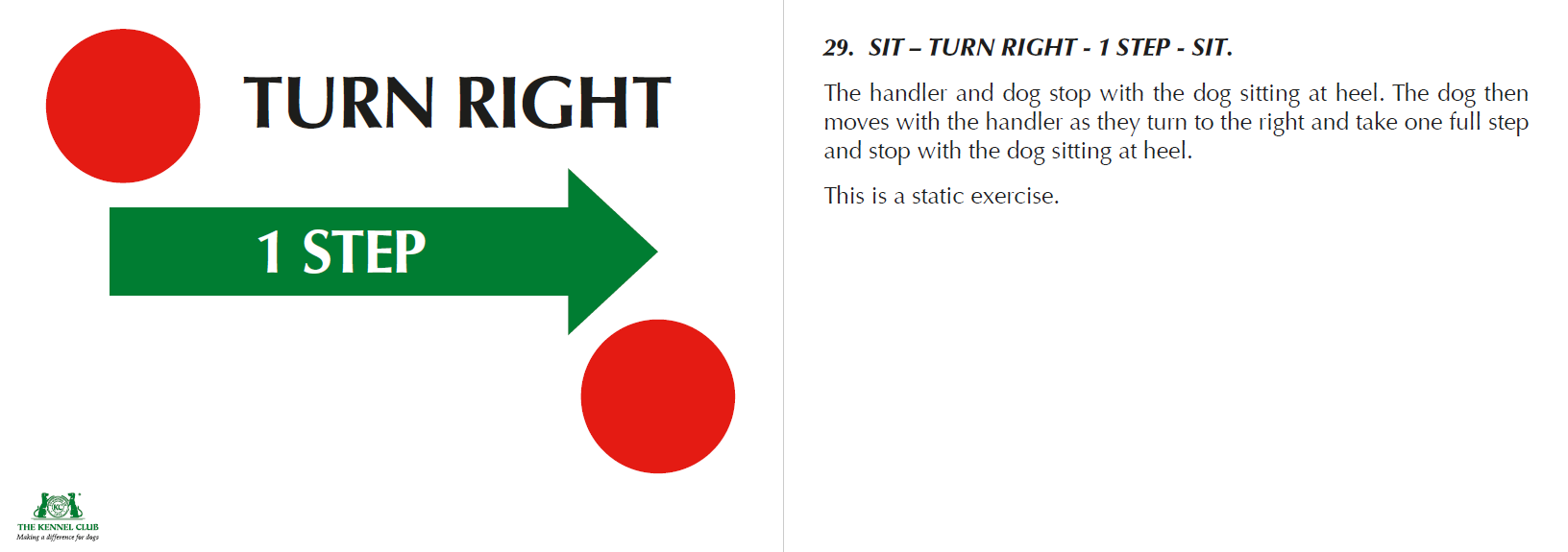 Sit/Turn Right/1 Step/Sit