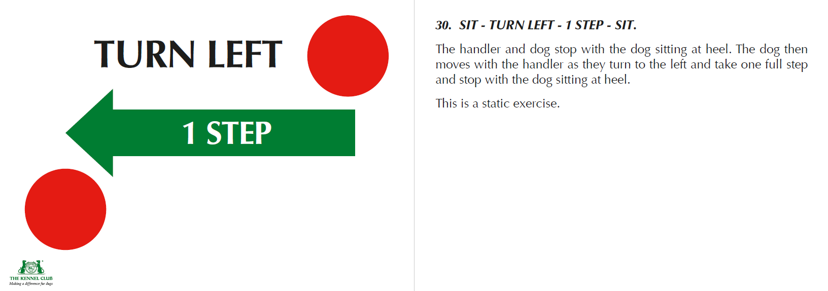 Sit/Turn Left/1 Step/Sit