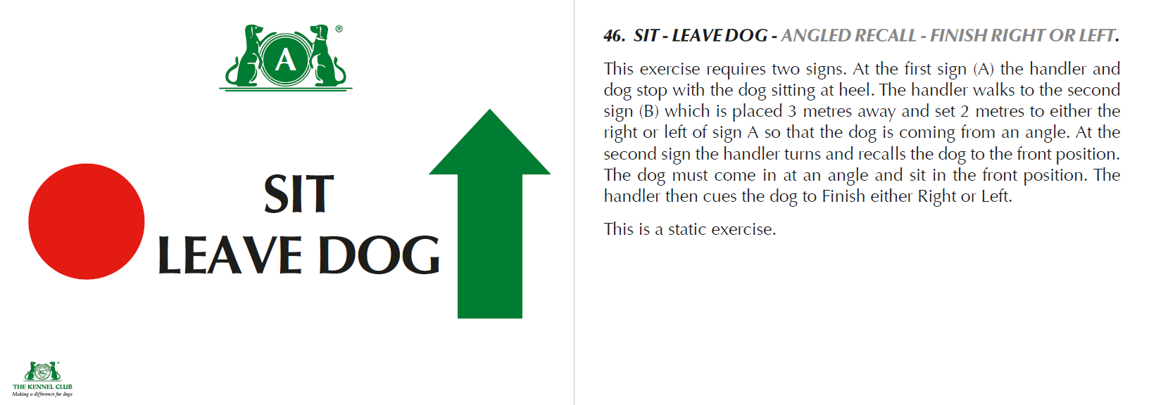 Sit/Leave Dog