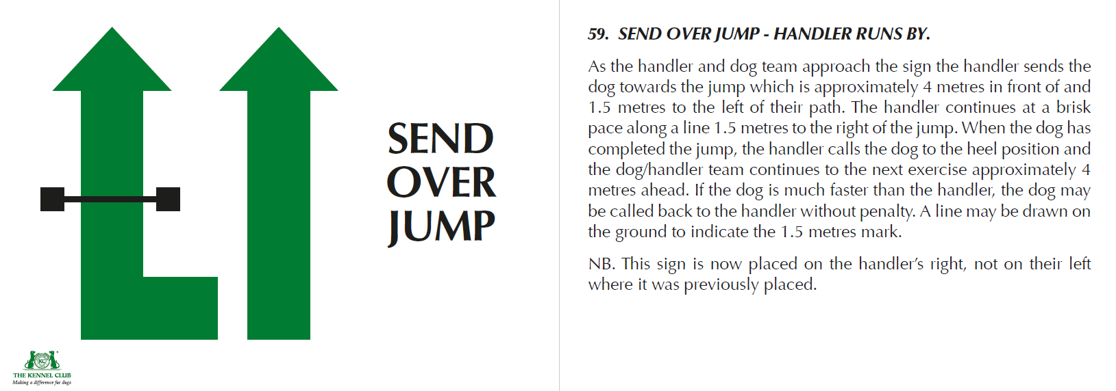 Send Over Jump/Handler Runs By